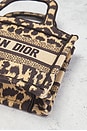 view 7 of 9 Dior Leopard Mini Book Tote Bag in Beige