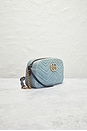 view 4 of 8 Gucci GG Marmont Chain Shoulder Bag in Light Blue