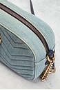 view 7 of 8 Gucci GG Marmont Chain Shoulder Bag in Light Blue