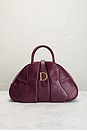 view 2 of 9 Dior Double Saddle Bag in Wine