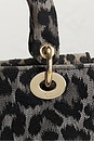 view 7 of 9 Dior Lady Leopard 2 Way Handbag in Grey