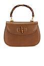 view 1 of 10 Gucci Bamboo Handbag in Brown