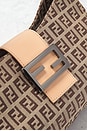 view 5 of 8 Fendi Zucchino Mama Baguette Shoulder Bag in Beige