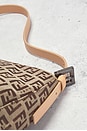 view 8 of 8 Fendi Zucchino Mama Baguette Shoulder Bag in Beige