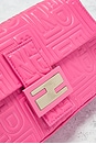 view 5 of 8 Fendi Embossed Mama Baguette Shoulder Bag in Pink