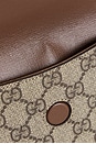 view 8 of 9 Gucci GG Horsebit Shoulder Bag in Brown