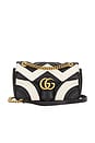 view 1 of 10 Gucci GG Marmont Chain Shoulder Bag in Black & White
