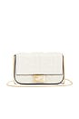 view 1 of 9 Fendi Chain Flap Shoulder Bag in White