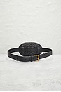 view 3 of 8 Gucci Marmont Leather Waist Bag in Black