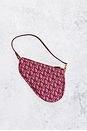 view 3 of 7 Dior Saddle Shoulder Bag in Red