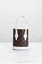 view 3 of 8 Louis Vuitton Monogram Nano Bucket Bag in Brown