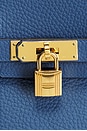 view 6 of 9 Hermes Clemence Birkin 30 Handbag in Blue Agate