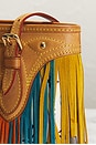 view 8 of 10 Louis Vuitton Monogram Fringe Tote Bag With Pouch in Multi