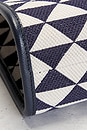 view 8 of 9 Prada Canvas 2 Way Handbag in Navy & White