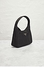 view 4 of 8 Prada Nylon Shoulder Bag in Black