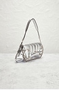view 4 of 8 Gucci Metallic Shoulder Bag in Silver