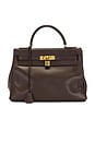 view 1 of 10 Hermes Courchevel Kelly 32 Handbag in Brown