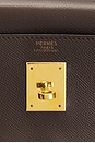 view 5 of 10 Hermes Courchevel Kelly 32 Handbag in Brown