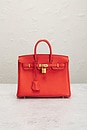 view 2 of 7 Hermes Birkin 25 Togo Handbag in Red