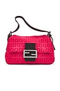 view 1 of 9 Fendi Mama Zucchino Baguette Shoulder Bag in Red