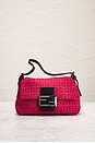 view 2 of 9 Fendi Mama Zucchino Baguette Shoulder Bag in Red