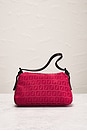 view 3 of 9 Fendi Mama Zucchino Baguette Shoulder Bag in Red