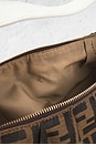 view 7 of 9 Fendi Zucca Baguette Shoulder Bag in Brown