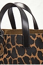 view 6 of 7 Fendi Leopard Tote Bag in Brown