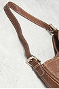 view 7 of 9 Fendi Mama Leather Baguette Shoulder Bag in Brown