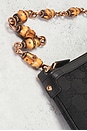 view 5 of 7 Gucci GG Bamboo Chain Shoulder Bag in Black