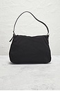 view 3 of 8 Fendi Mama Nylon Baguette Handbag in Black