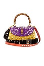 view 1 of 9 Gucci Bamboo 2 Way Studded Handbag in Multi
