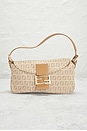 view 2 of 9 Fendi Mama Zucchino Baguette Shoulder Bag in Ivory
