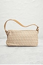 view 3 of 9 Fendi Mama Zucchino Baguette Shoulder Bag in Ivory