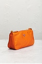 view 4 of 9 Prada Nylon Shoulder Bag in Burnt Orange