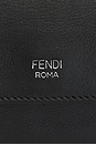 view 7 of 9 Fendi Floral 2 Way Baguette Shoulder Bag in Black