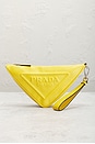 view 2 of 9 Prada Triangle Clutch Bag in Yellow