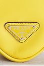 view 6 of 9 Prada Triangle Clutch Bag in Yellow