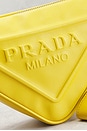 view 7 of 9 Prada Triangle Clutch Bag in Yellow