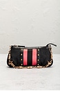 view 2 of 8 Gucci GG Bamboo Chain Shoulder Bag in Black