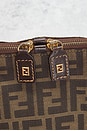 view 5 of 8 Fendi Zucca 2 Way Handbag in Brown
