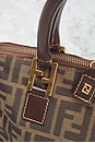 view 8 of 8 Fendi Zucca 2 Way Handbag in Brown