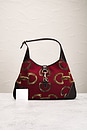 view 9 of 9 Gucci Horsebit Jackie Shoulder Bag in Red