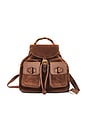 view 1 of 10 Gucci Bamboo Backpack in Brown