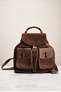 view 2 of 10 Gucci Bamboo Backpack in Brown