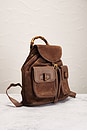 view 4 of 10 Gucci Bamboo Backpack in Brown