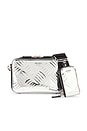 view 1 of 8 Prada Brique Shoulder Bag in Silver