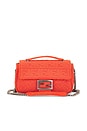 view 1 of 9 Fendi Zucca Baguette Shoulder Bag in Orange