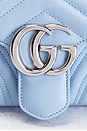 view 6 of 9 Gucci GG Marmont Chain Shoulder Bag in Baby Blue