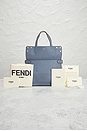 view 9 of 9 Fendi Flip 2 Way Handbag in Blue